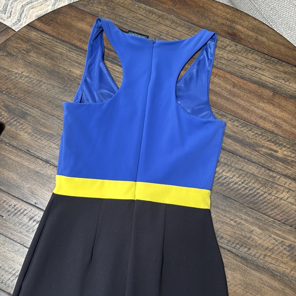 Cynthia Rowley | Colorblock Racerback Dress - Picture 5 of 6